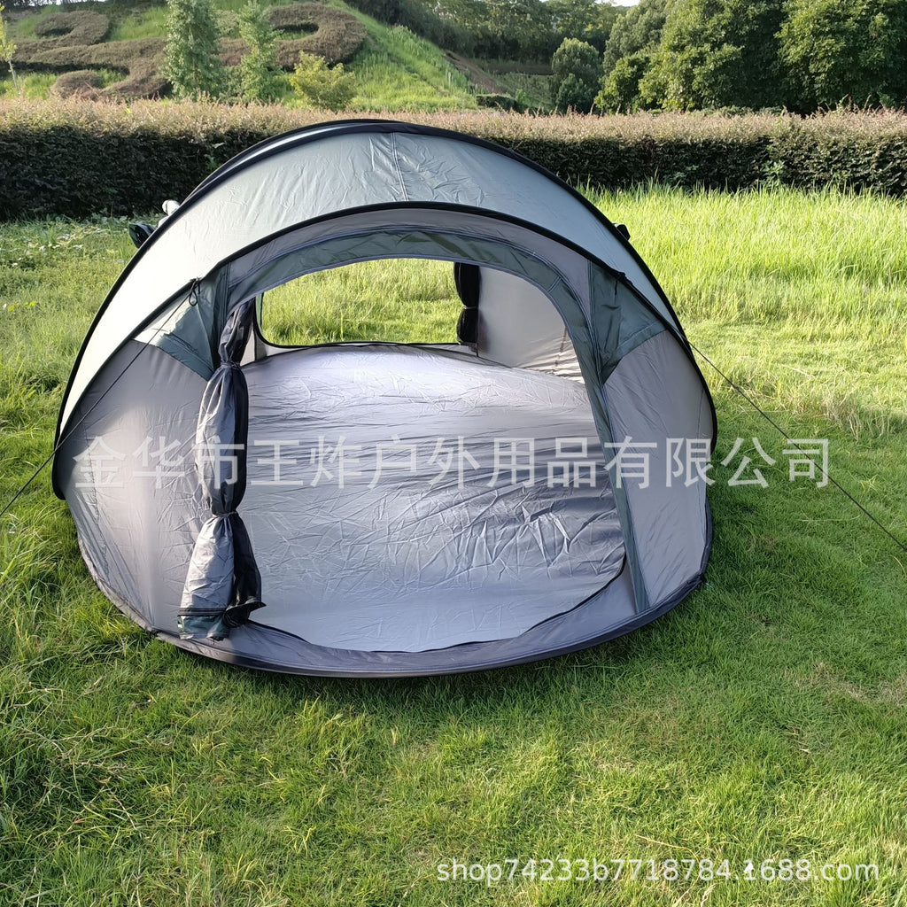 Hot-Selling Fully Automatic Hand-Pull Quick-Open Tent Travel Tent Camping Windproof Rainproof Sunproof Tent