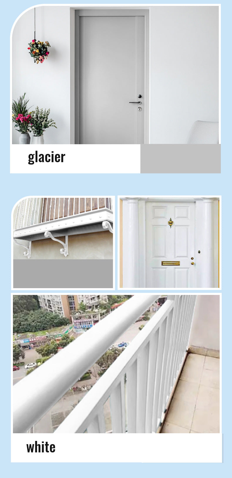 Brush Metal Paint for Doors and Windows, Iron Art Railings, Stainless Steel, Water-Based Latex Paint, Color Adjustment, Renovation Wood Paint, Oil Paint