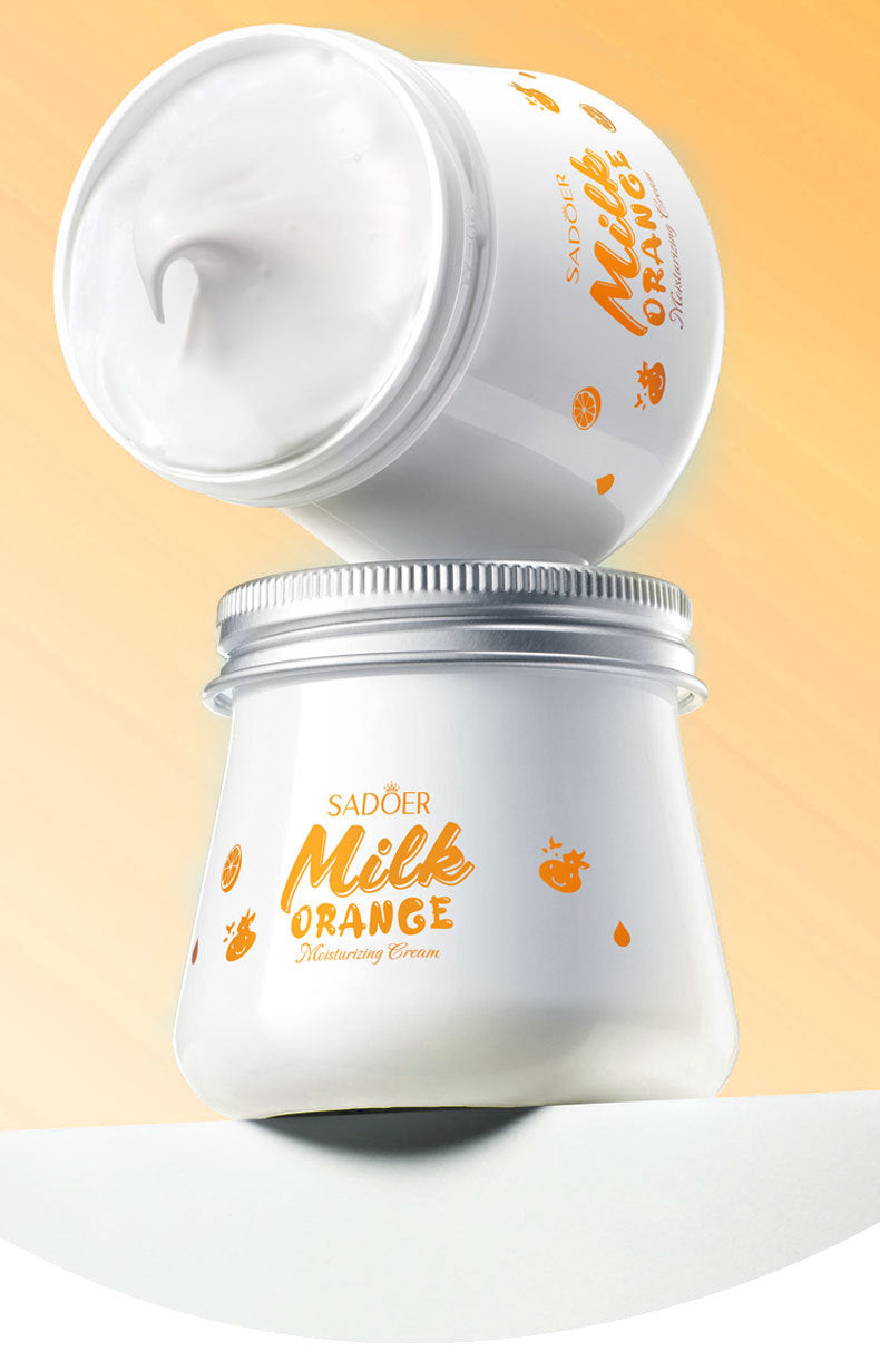 Milk Fruit Cream SADOER Smooth and delicate hydrating skin moisturizing cream cross-border foreign trade wholesale