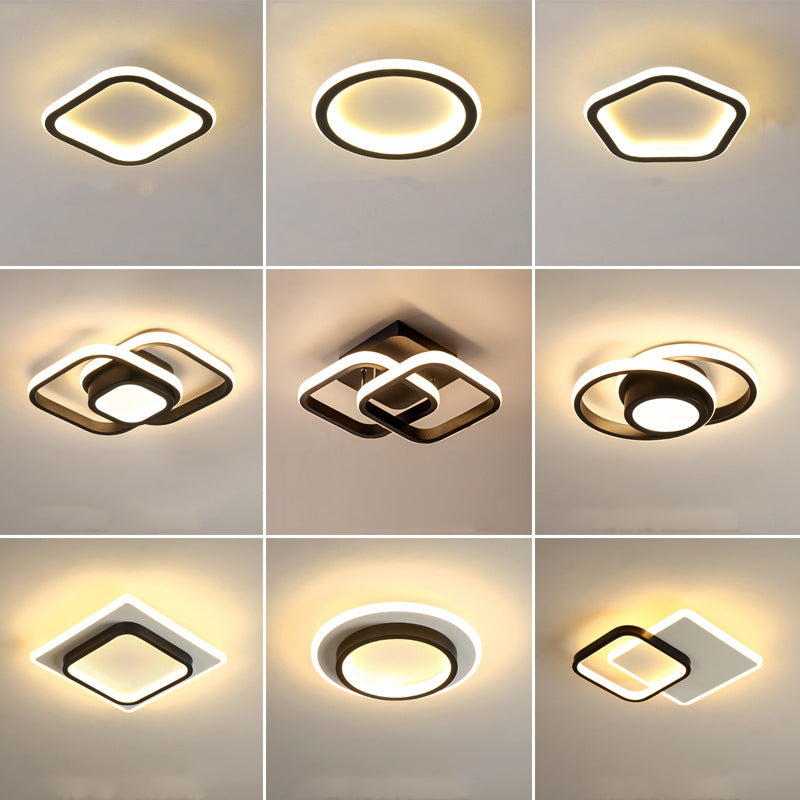 Aisle Light Entryway Hallway Light Iron Art Stair Light Cloakroom led Ceiling lamp balcony lamp Zhongshan lighting fixtures