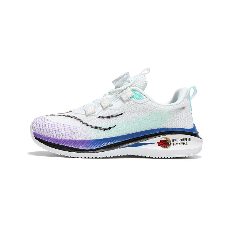 Boys and Girls Shoes Red Rabbit7Spring and Autumn Physical Training Sports Shoes Soft Sole Mesh Breathable Children's Running Shoes Lightweight Trendy