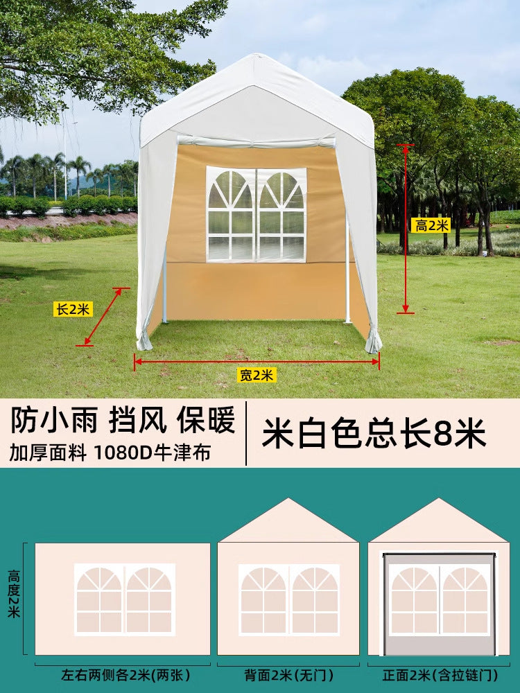 Camping Internet Celebrity Market Stall Tent Cover Thickened Windproof Rainproof Coldproof Outdoor Windproof Cloth Distribution and Dropshipping