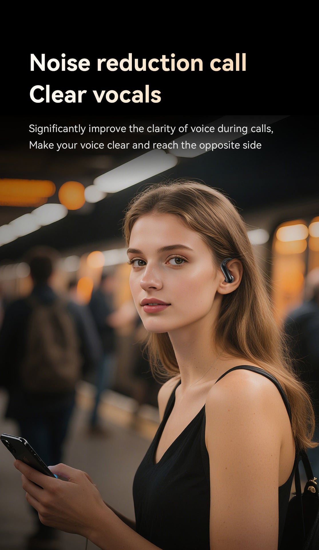 New M145Long Battery Life Ear-Hook and In-Ear Headphones Private Model Low Latency Wireless Bluetooth Earphones