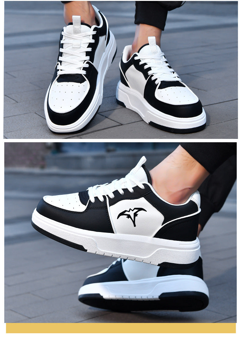 Men's Shoes New Spring Summer Breathable Simple Fashion Sports Sneakers Youth Versatile Lightweight White Trendy Shoes