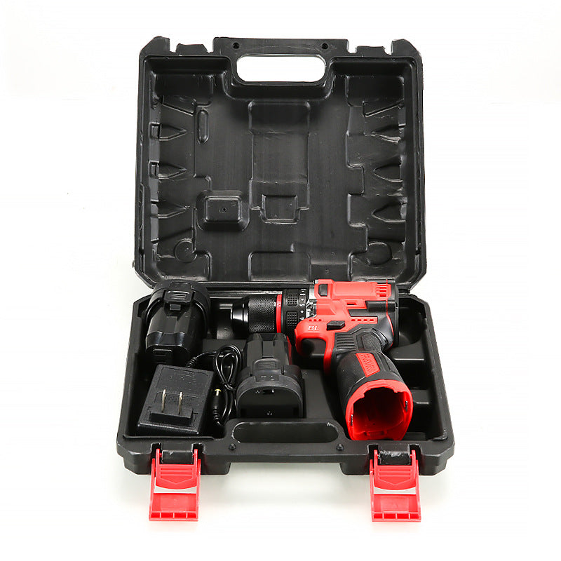 Wholesale Set Electric Drill Power Tool Screwdriver Lithium Electric Drill Electric Screwdriver Hand Drill Set