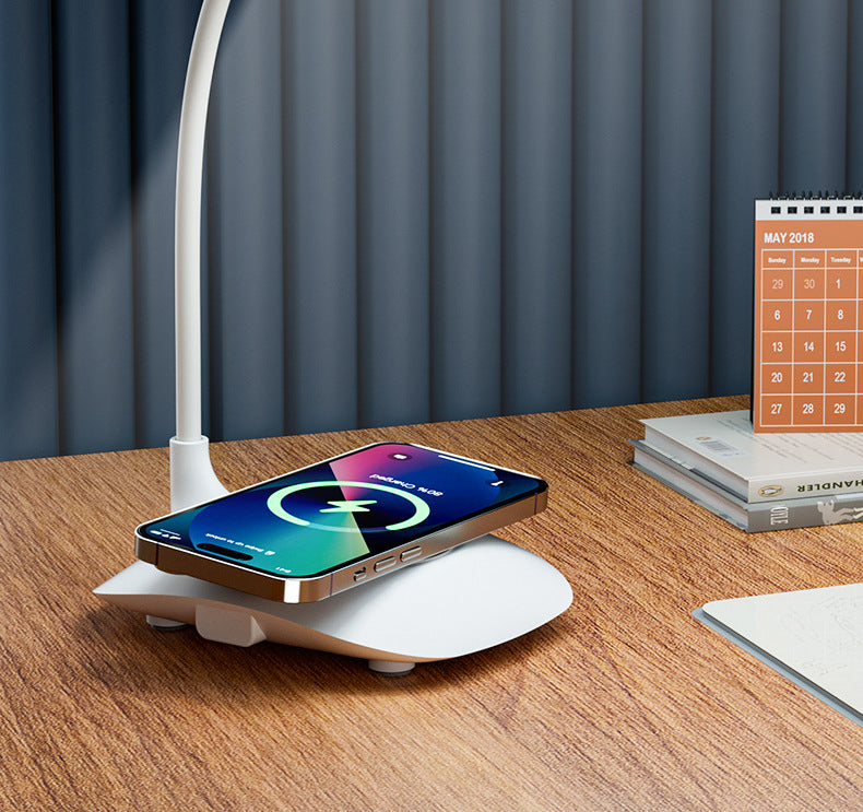 Multifunctional usb Rechargeable Desk Lamp Student Bedroom Bedside Eye Protection Folding Lamp Adjustable Smart Study Reading Desk Lamp