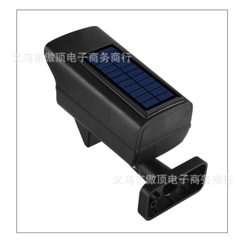 Solar Anti-Theft Light Simulation Surveillance Fake Camera Sensor Wall Light LED Garden Light Waterproof Garden Light Street Lamp