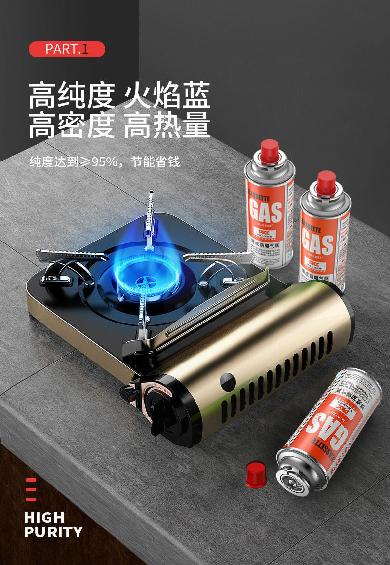 Wholesale Camping Canister Stove Small Gas Tank Flame Gun Outdoor Gas Stove Long Butane Empty Tank Liquefied Gas Bottle