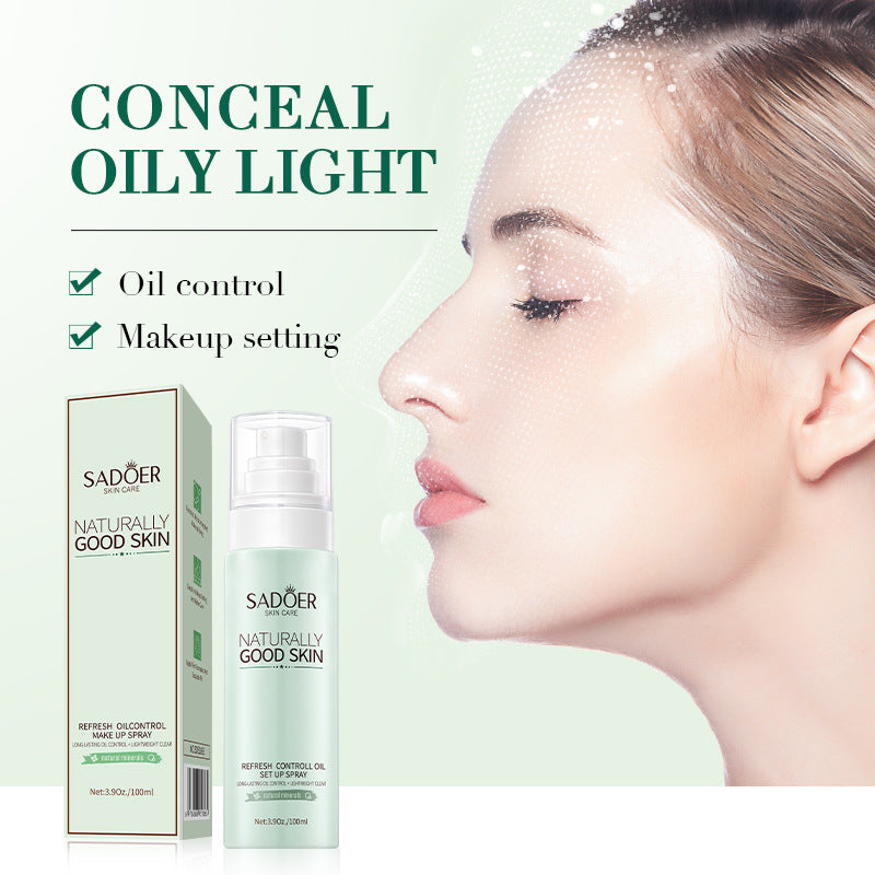 Makeup SADOER Makeup Setting Spray Clear and Refreshing Makeup Setting Moisturizing Spray Cross-Border Foreign Trade Wholesale