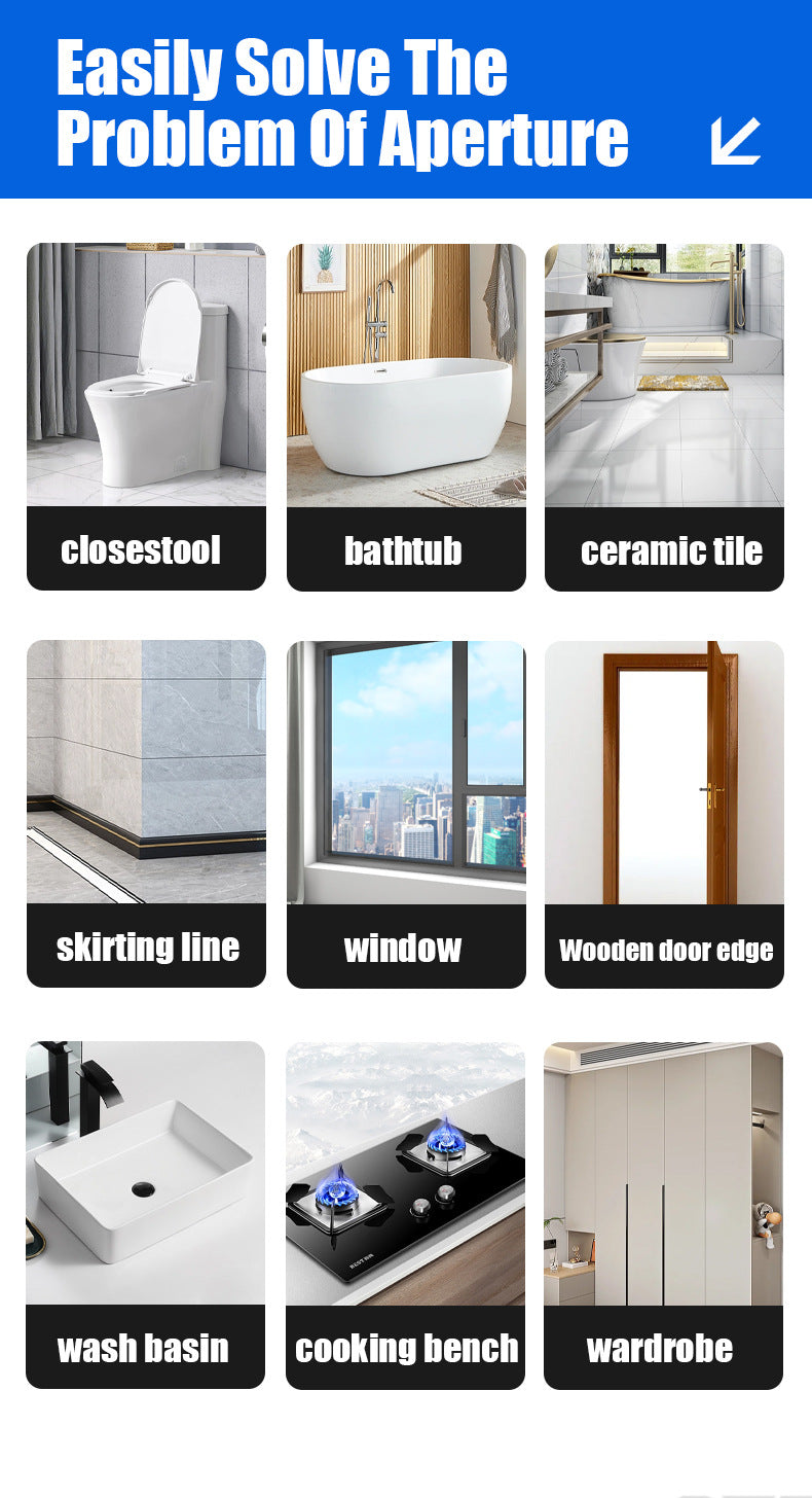 Tile Grout Sealer Floor Tile Kitchen Bathroom Anti-Mold Sealant Sink Toilet Glass Glue Magnetic Tile
