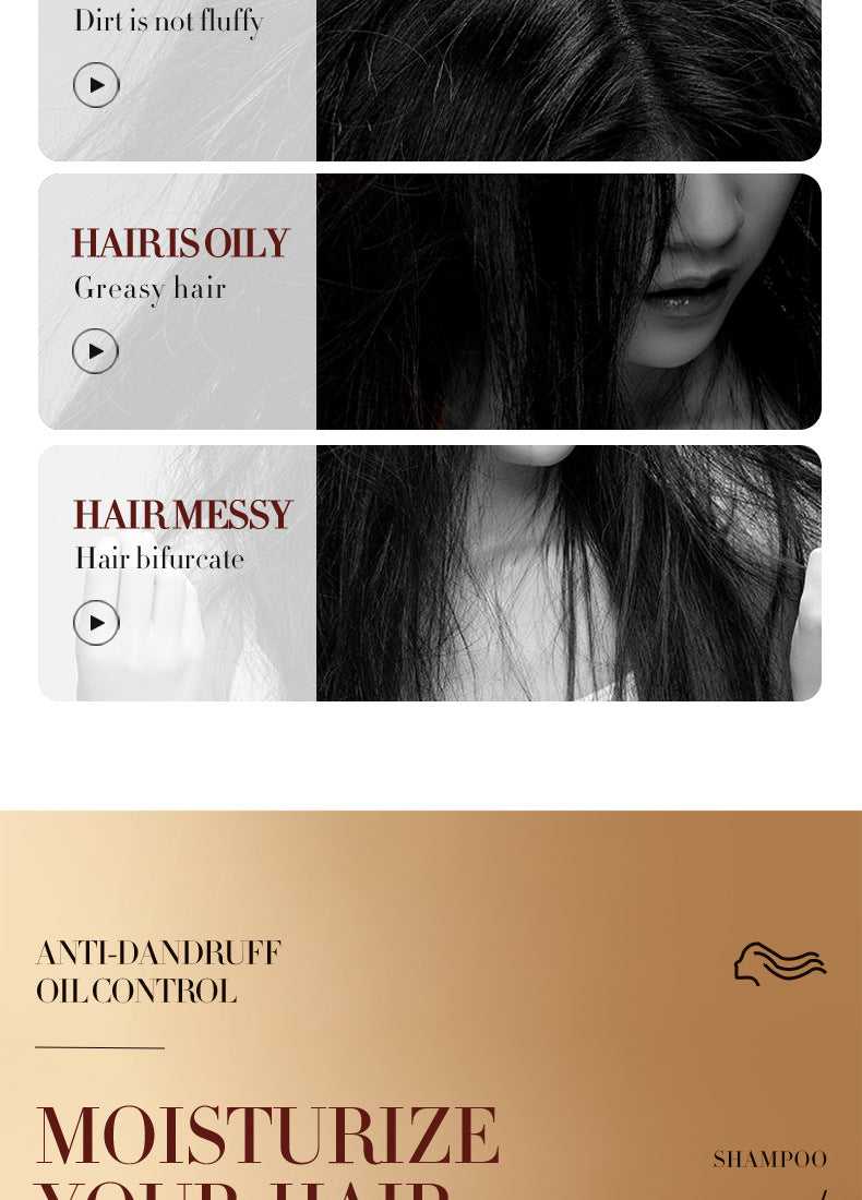 Ginger Shampoo Sachet SADOER Moisturizing, Smooth, Deep Cleansing, Portable Pack, Cross-Border Foreign Trade Wholesale