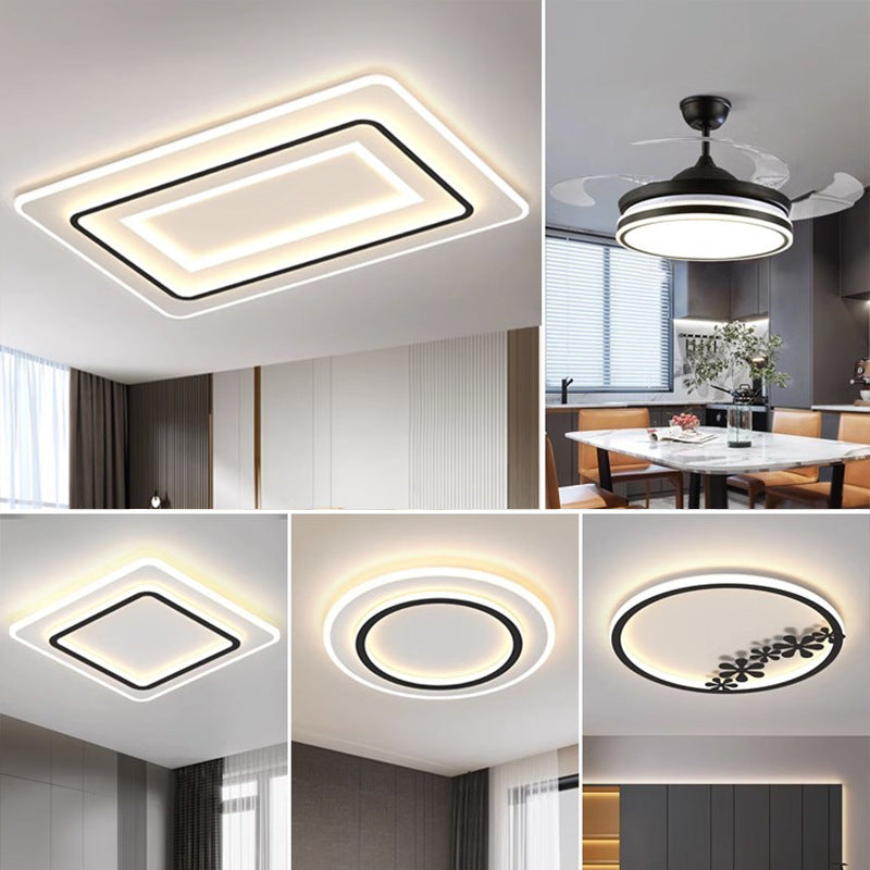 Ultra-Thin led Ceiling Light Nordic Living Room Lighting Home Simple Modern Kitchen Balcony Room Bedroom Light Wholesale