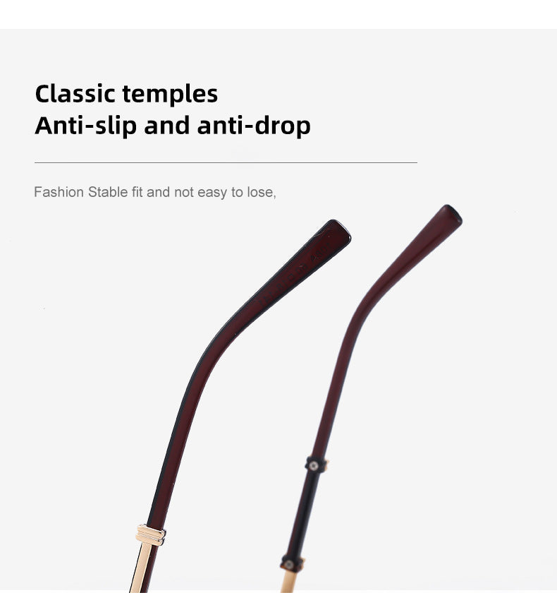 Vintage Double Bridge Square Frame Men's Sunglasses Outdoor Hiking Trendy Sunglasses Sun Protection Glasses Wholesale shades