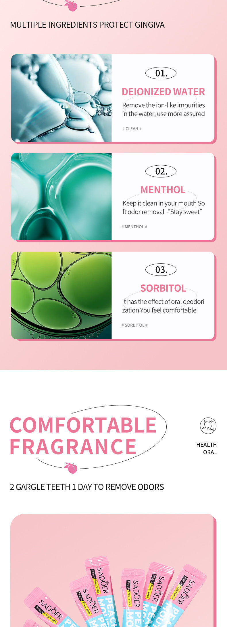 Cross-border Lemon Mouthwash Strips Oral Care Disposable Portable Cleaning Export Manufacturer Wholesale