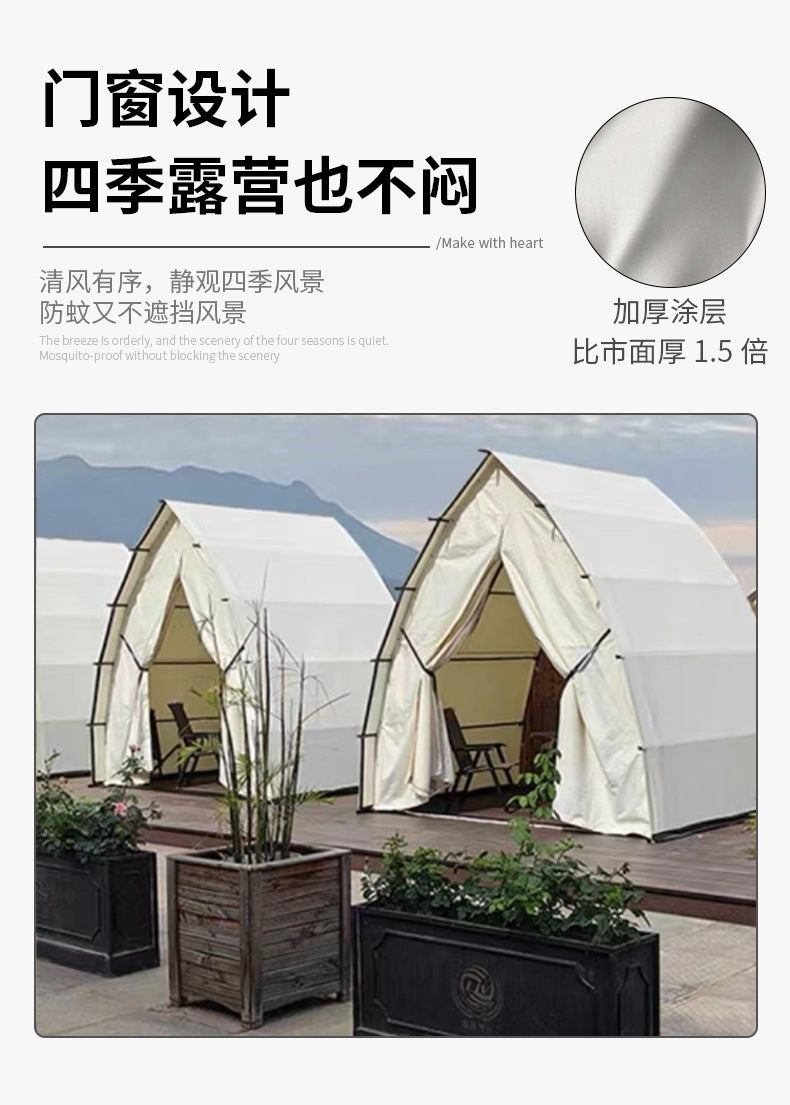 Boat-shaped Tent for Scenic Areas, Shopping Malls, Christmas Atmosphere, Outdoor Restaurants, Couples' Booths, Campsites, Rooftop Camping, Barbecue