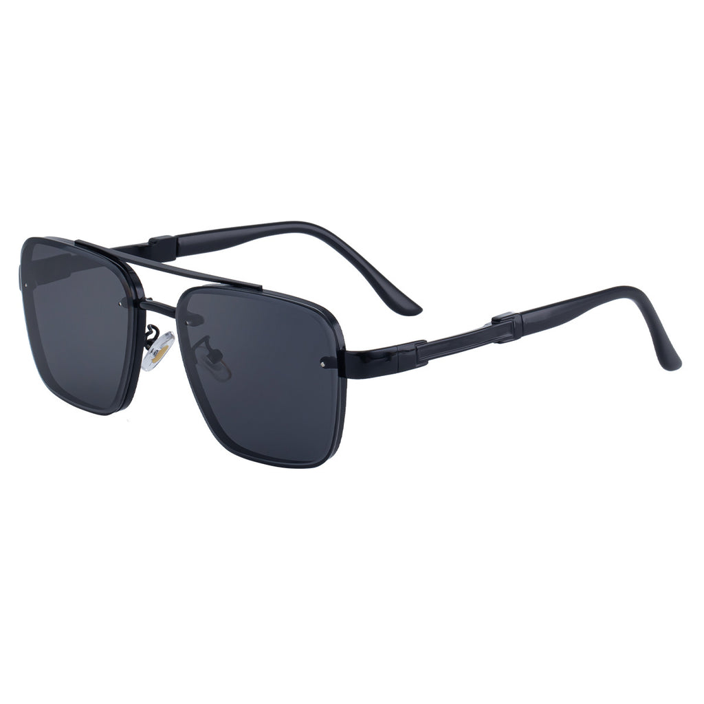 2025Retro Glasses Men Driving Sunglasses Square Frame High-end Men's Sunscreen Sunglasses Premium sunglasses