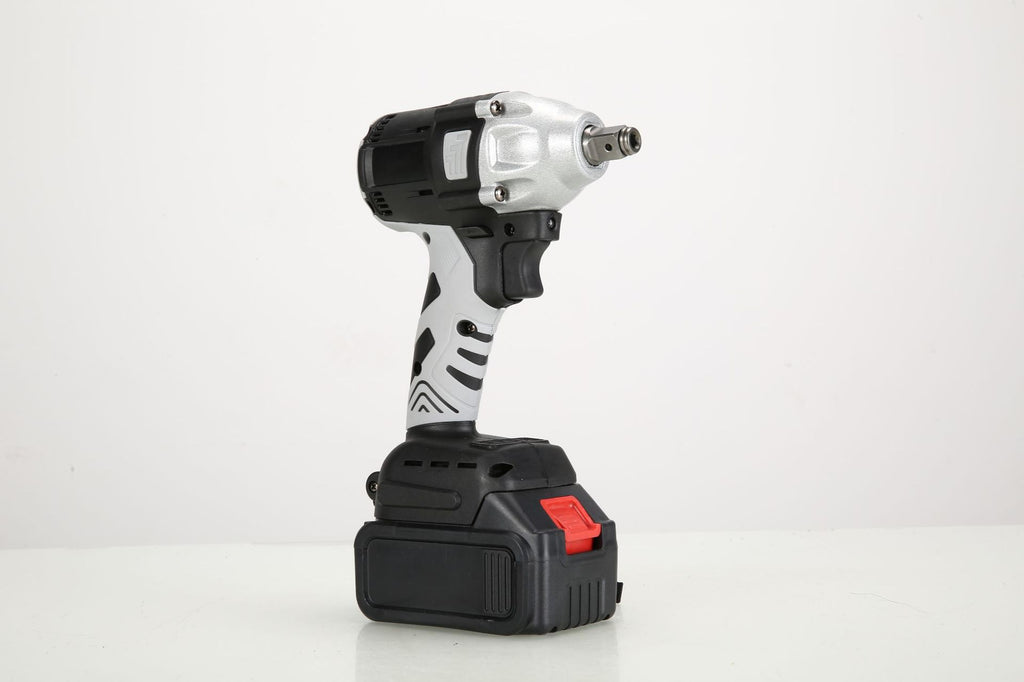 Set Brushless Lithium Electric Wrench High Torque Handheld Electric Wrench Rechargeable Multifunctional Lithium Electric Wrench