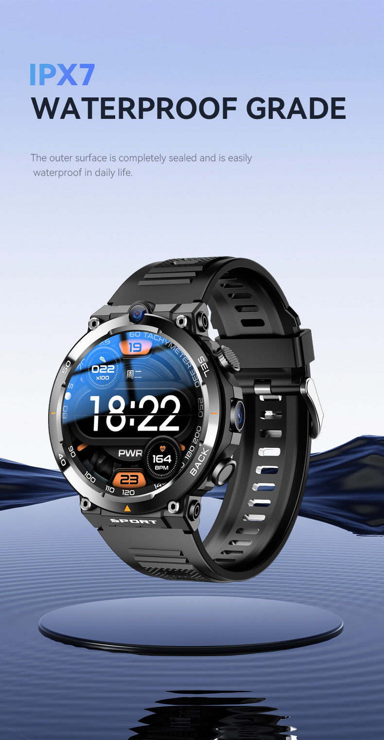 H10Smart Watch5G Full Netcom SIM Card Google Store Support APP Download Dual Camera Video Call