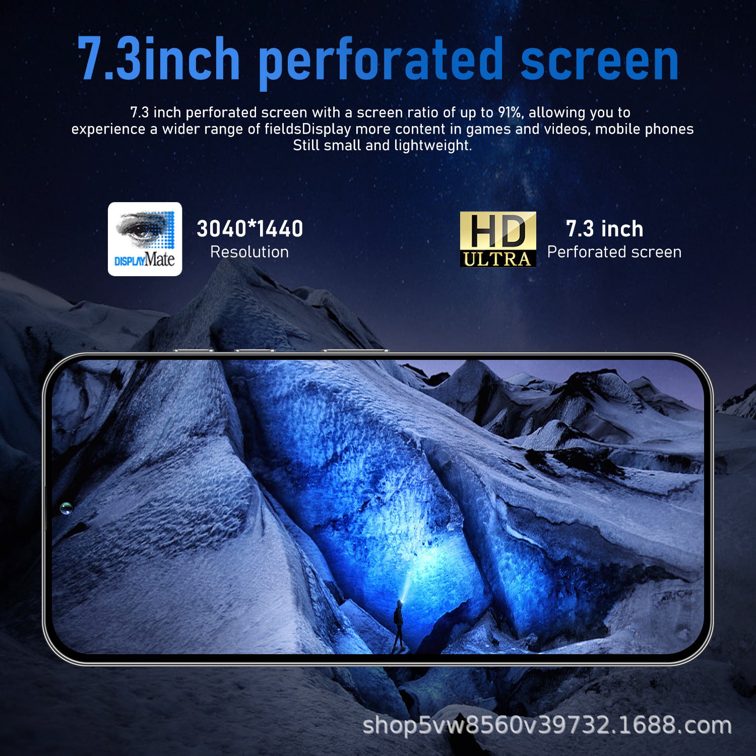 Hot-Selling Mobile Phone i15 ProMAX Large Screen16+1T Source Intelligent In-stock Manufacturer
