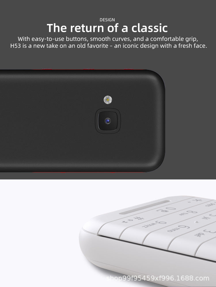 Exclusive Supply H5310Elderly Student Straight Button Phone2G Functional phone with large screen and large font for seniors