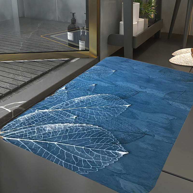 Geometric Abstract Entryway Non-Slip Mat Home Bathroom Doorway Water Absorption Soft Mat Easy to Clean Tech Cloth Entrance Mat