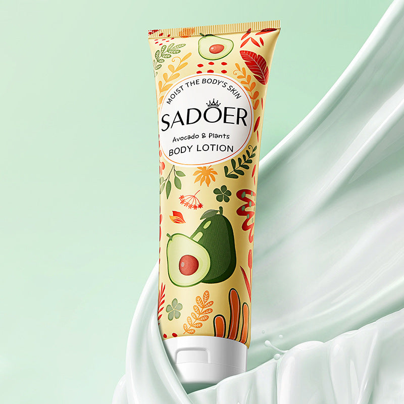 Avocado Body Lotion SADOER Autumn and winter moisturizing body cream cross-border foreign trade wholesale