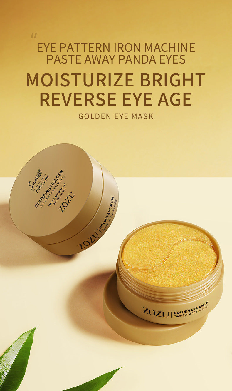 Full English Eye Mask ZOZU Golden Avocado Moisturizing and Hydrating   foreign trade skincare products live wholesale