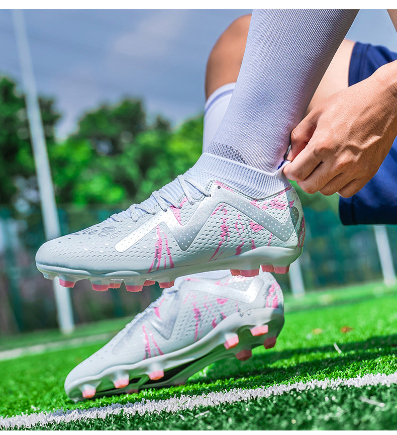 Men's Soccer Shoes Children's Cleats tf Professional training shoes for adult students, wholesale soccer shoes