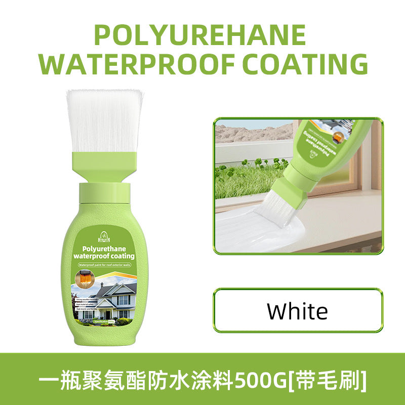 Water-Based Polyurethane Multi-Color Waterproof Leak Repair Roof Waterproof Glue Coating Brush House Leak Coating Sealant
