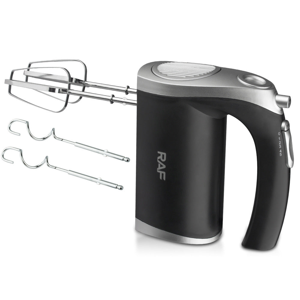 EU Standard Electric Egg Beater for Home Use, Desktop Cream Whisk, Egg White Mixer, Dough Stirrer, Cake Baking Egg Beater with Bowl