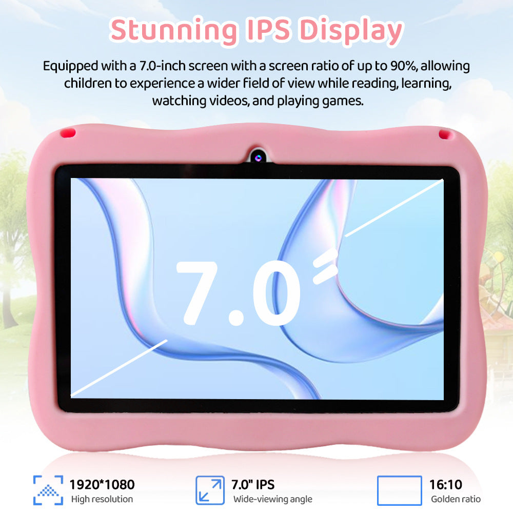 Popular B89Plus Children's Tablet WiFi Download+Tablet 4+64G Multifunctional Learning Machine
