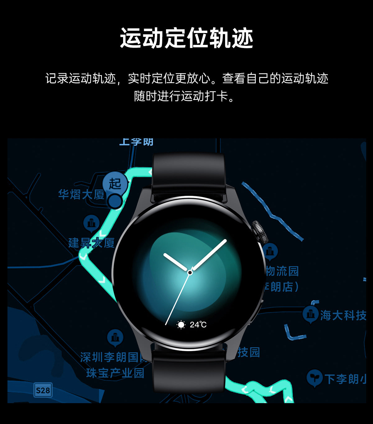 Hot-Selling Smart Watch watch3pro Bluetooth calling NFC Huaqiang North Watch smart watch