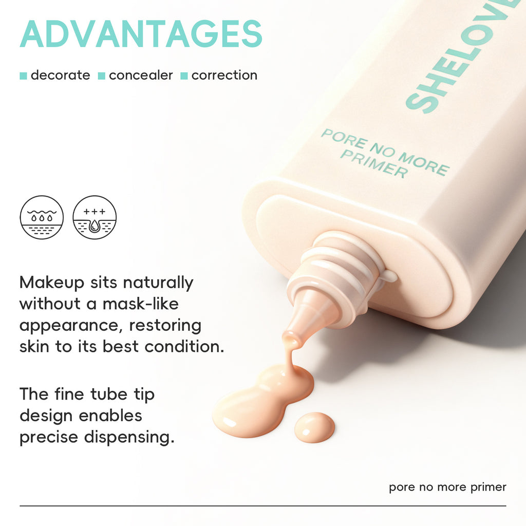 sheloves Pore Concealing Primer Lightweight Concealer Makeup Effect Exclusive Supply Oil Control Clear Primer