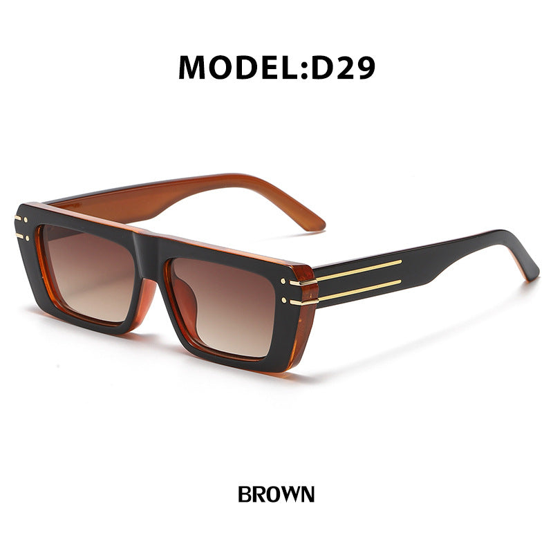 European and American Style Small Frame Sunglasses for Women Fashion Square Frame Sunglasses for Men Wholesale sunglasses