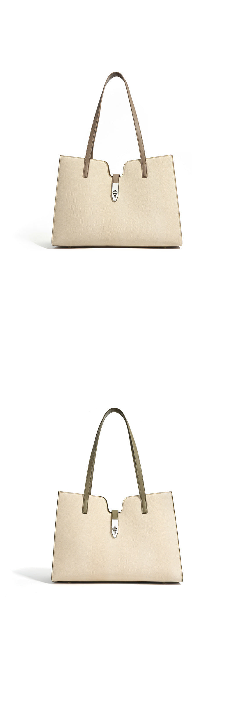 New Square Large Capacity Tote Bag Large Capacity Spring Summer Simple Fashion Women's Bag Commuting Versatile Shoulder Handbag