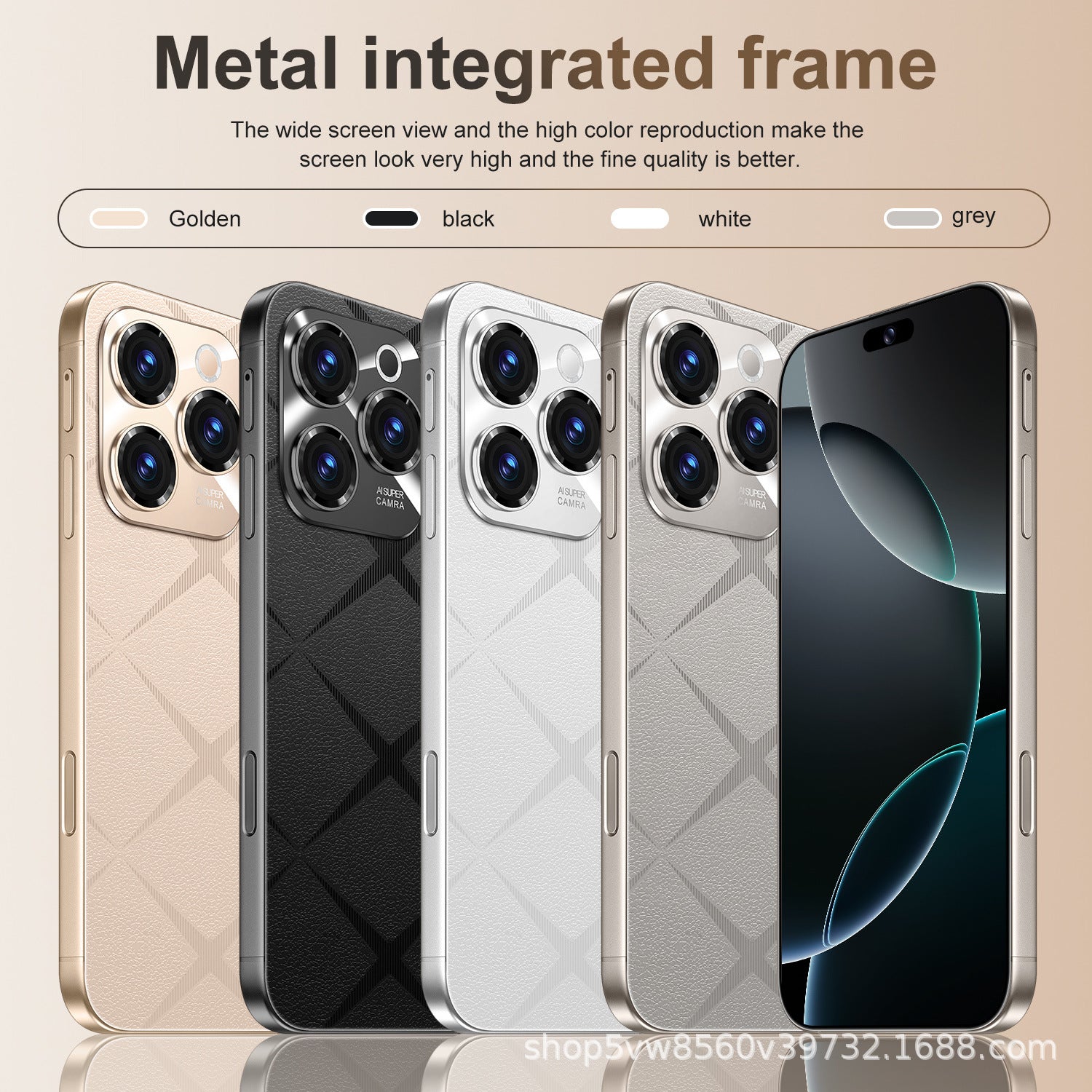 Hot selling product A16 ProMax Android Smartphone16+1T Factory Direct Sales Mobile Phones