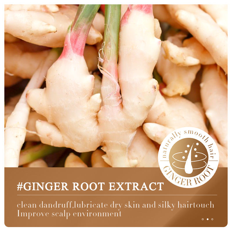 Ginger Shampoo Sachet SADOER Moisturizing, Smooth, Deep Cleansing, Portable Pack, Cross-Border Foreign Trade Wholesale