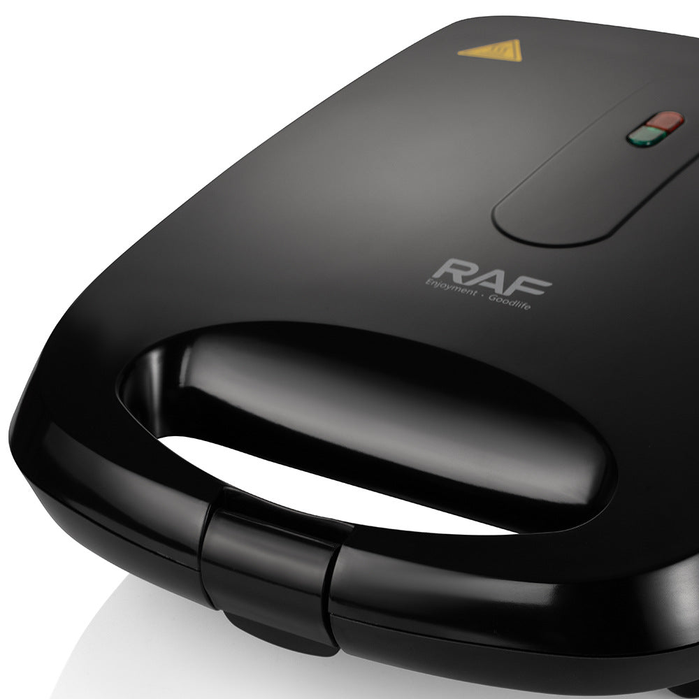 RAF European Standard Sandwich Maker Breakfast Machine Double-Sided Heating Multi-Functional Toast Waffle MakerＲ2580T