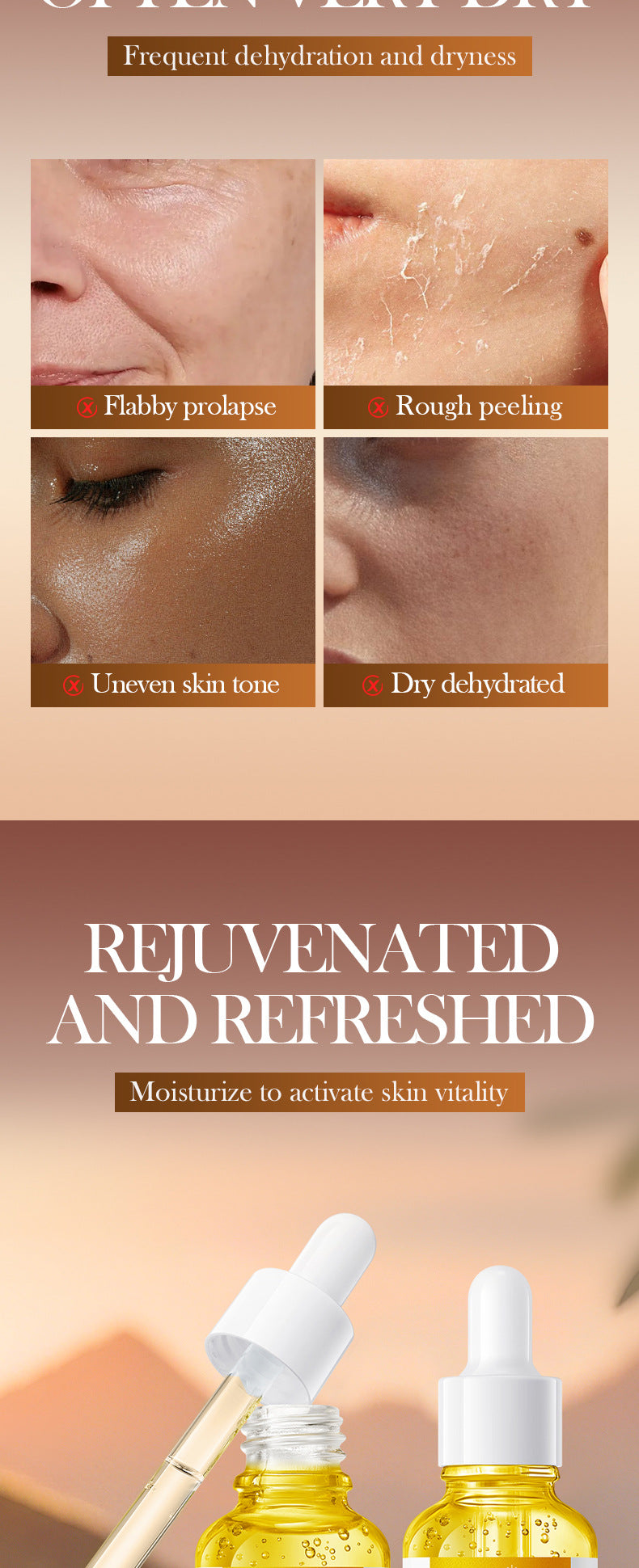 Skin Rejuvenation and Brightening Serum SADOER Moisturizing and Hydrating Essence Gel Cross-Border Wholesale