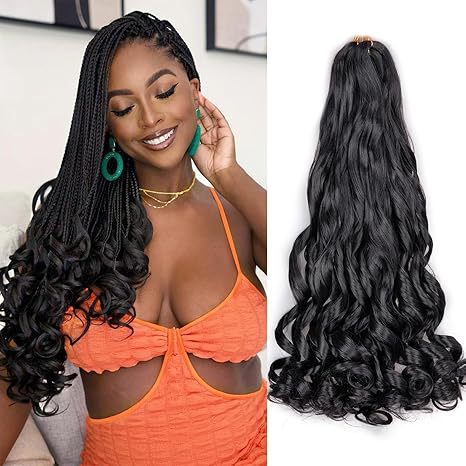 European and American Cross-Border Wig Braids Big Wave Curls French Curl Loose Wave Crochet Hair
