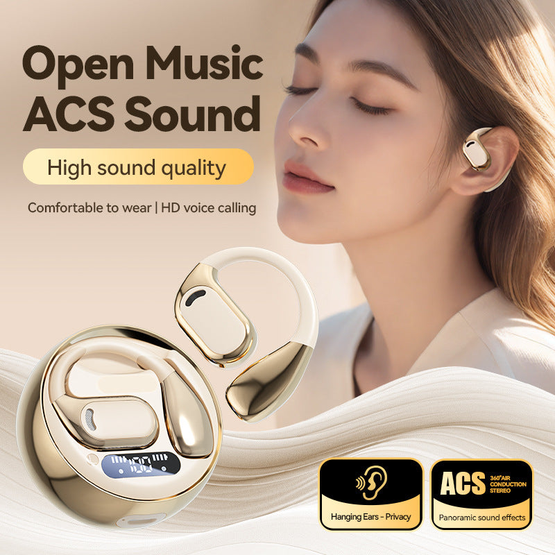 Chengruida M76Open Wireless Bluetooth Earphones Bone Conduction Ear-hook Running Sports Bluetooth Earphones