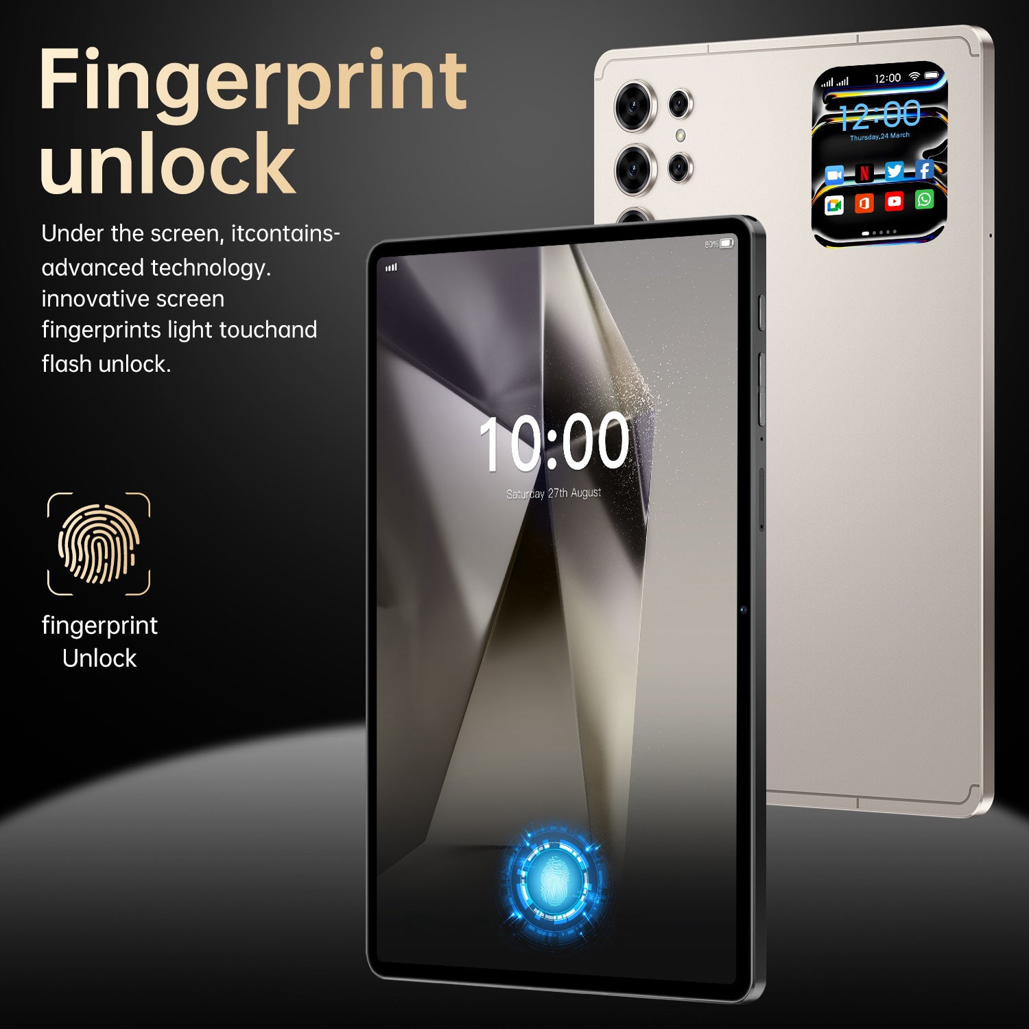 Hot Sale Pad 25 Ultra Android Tablet16+1TB Large Screen Eye Protection Computer Manufacturer Wholesale