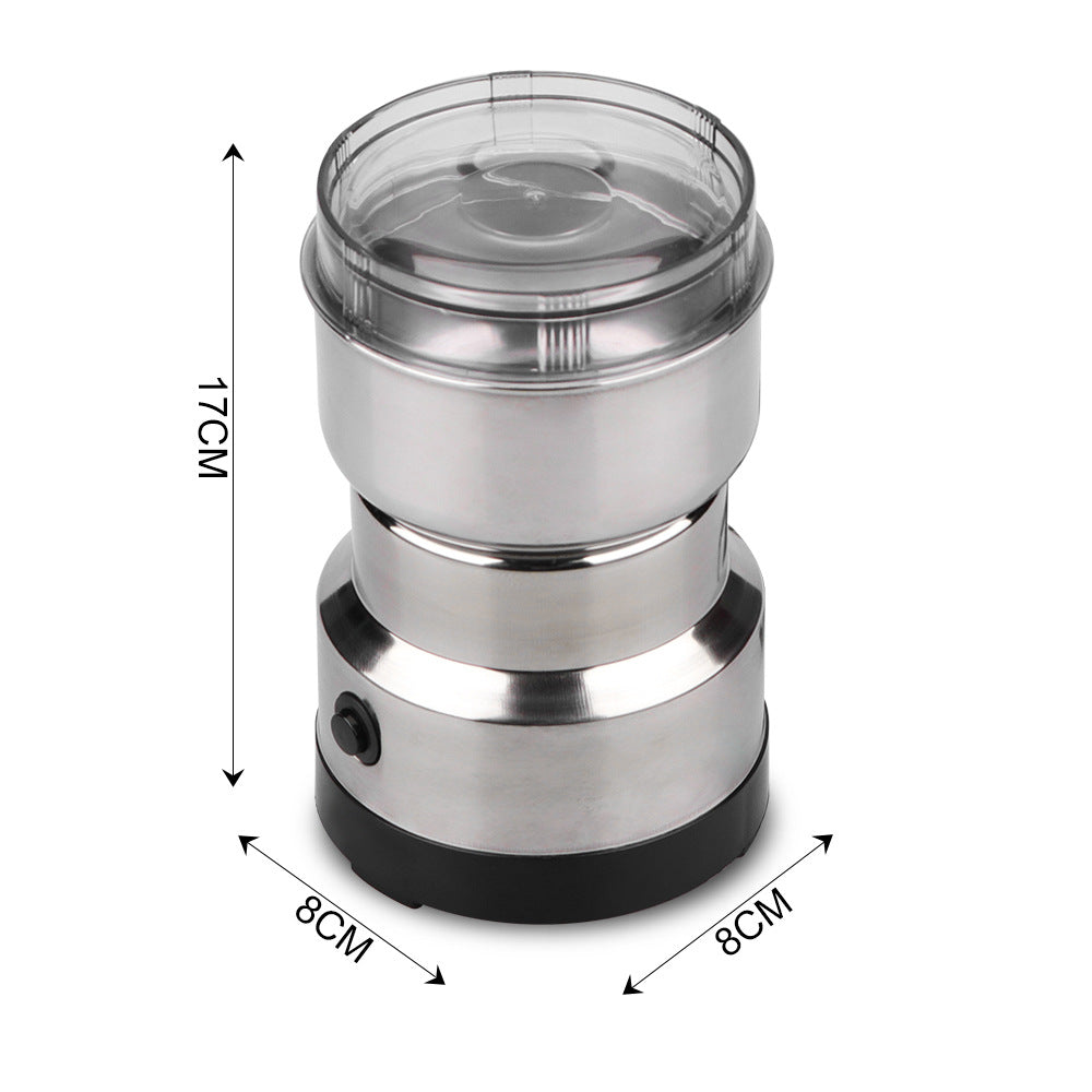 RAF European and American Standard Electric Coffee Grinder Dry Grinder Home Use Lightweight Grinding Cup Portable Coffee Bean Grinder