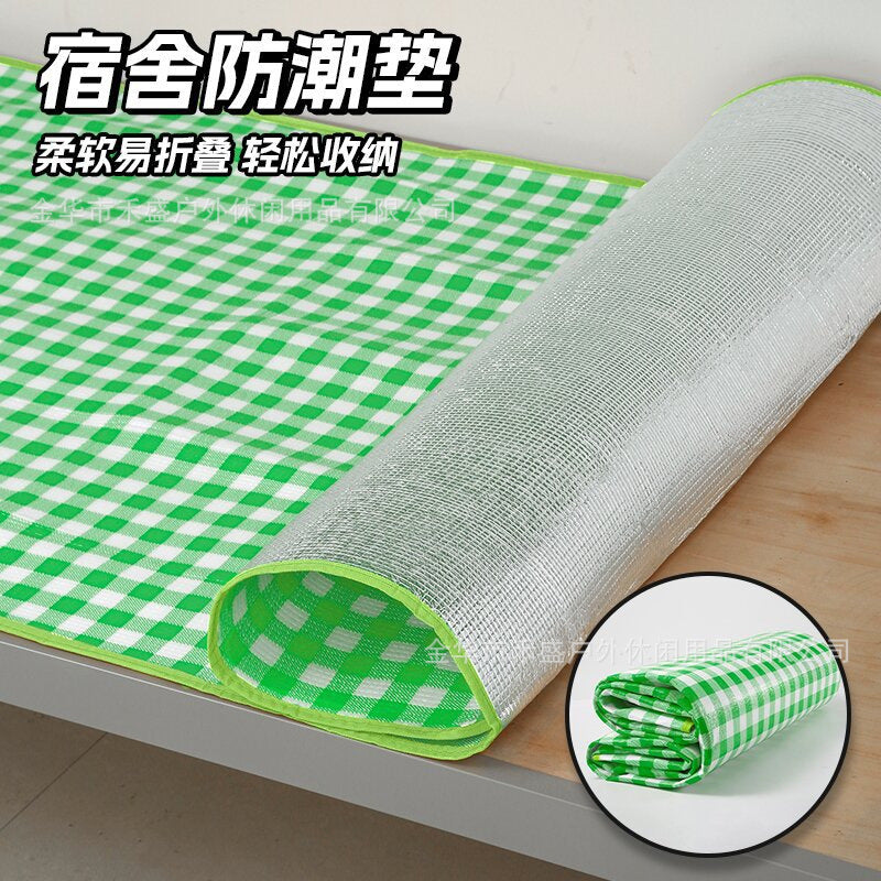 Outdoor Color Film Thickened Waterproof Camping Mat Picnic Mat Lawn Mat Picnic Cloth Mat Dormitory Floor Mat Moisture-Proof Mattress