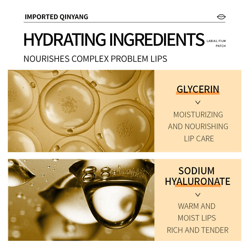 Orange Moisturizing Lip Mask SADOER Moisturizing lips anti-chapped lip mask cross-border foreign trade wholesale