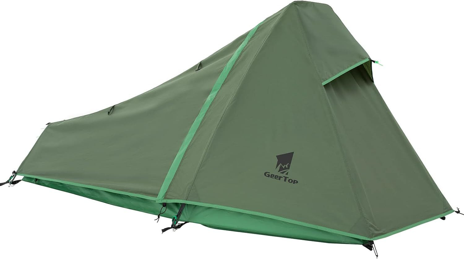 Single Person Hiking Tent Outdoor Field Equipment Camouflage Rainproof Pyramid Tent Winter Camping tent