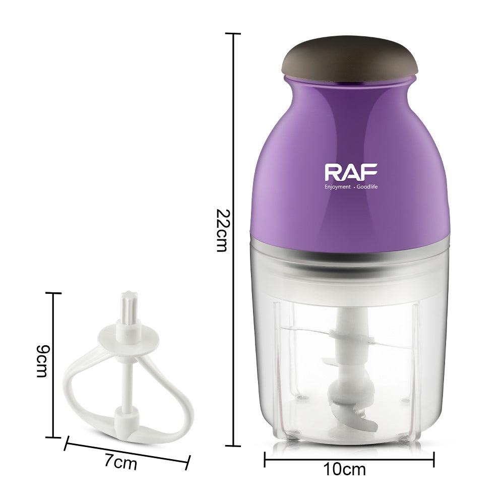 RAF European-style Electric Vegetable Chopper and Meat Grinder Household Fully Automatic Crusher Kitchen Food Processor Baby Food Maker