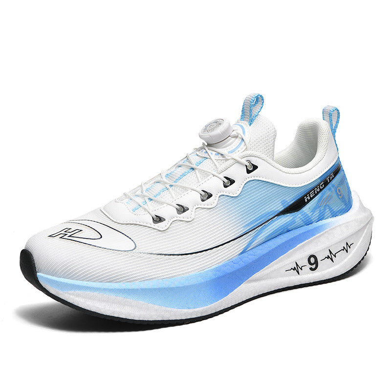 Red Rabbit9pro Racing Carbon Plate Running Shoes Breathable Mesh Sports Training Shock Absorption for Older Children and Adults Non-Slip Athletic Shoes