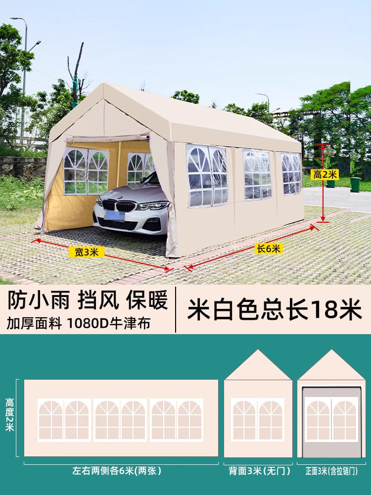 Camping Internet Celebrity Market Stall Tent Cover Thickened Windproof Rainproof Coldproof Outdoor Windproof Cloth Distribution and Dropshipping