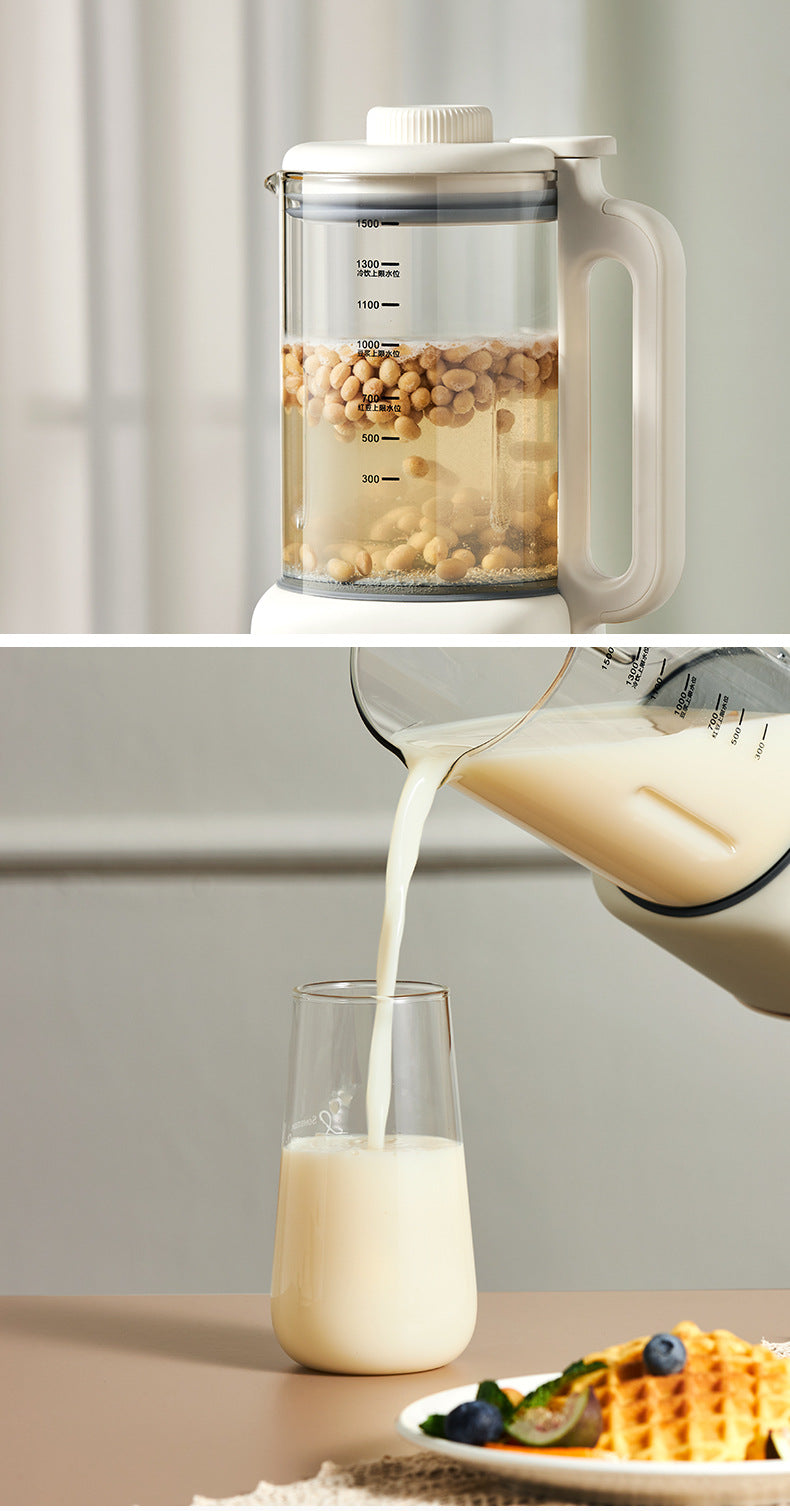 Home Multifunctional Fully Automatic Silent Blender Small No Residue No Cooking Soy Milk Maker No Filter Juicer Gift